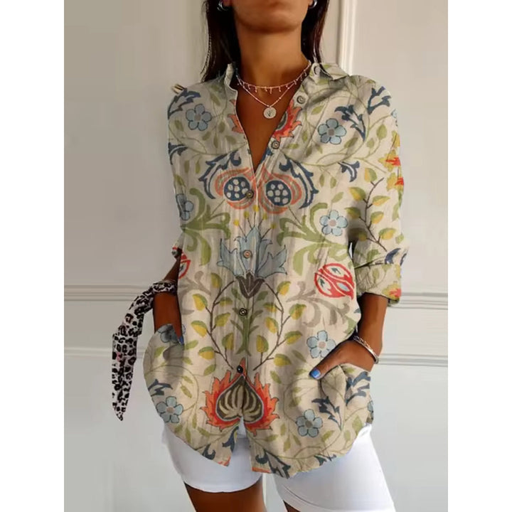 MIA - Casual Blouse with Floral Print