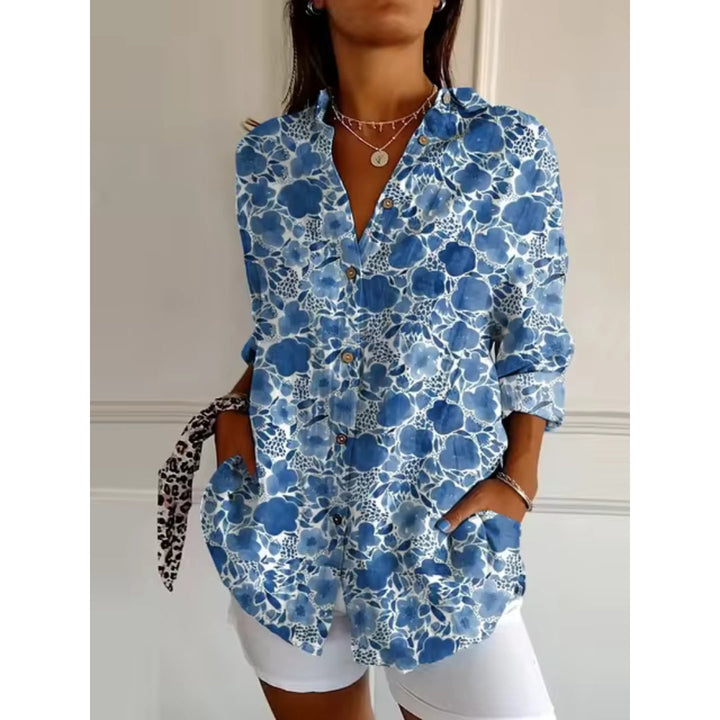 MIA - Casual Blouse with Floral Print