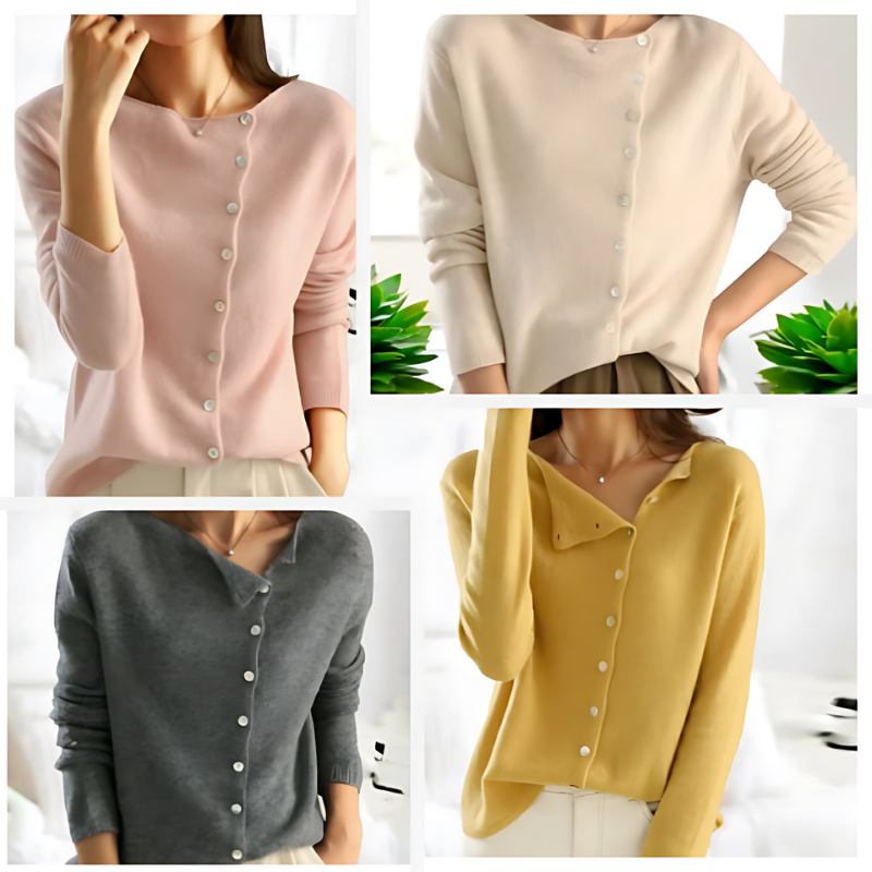 Journi™ | Chic Button Sweater