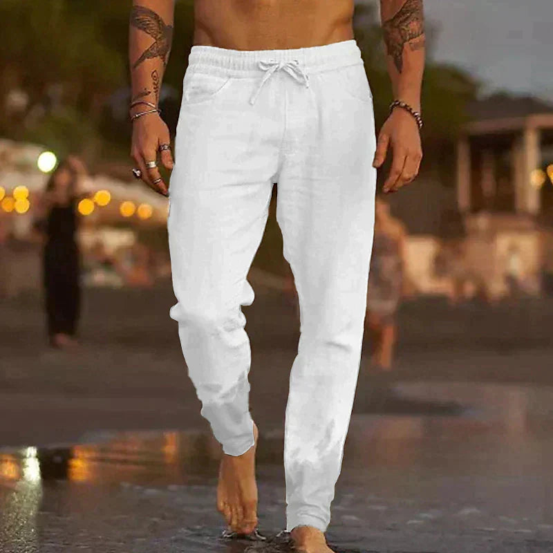 Oliver™| Linen Trousers For Men