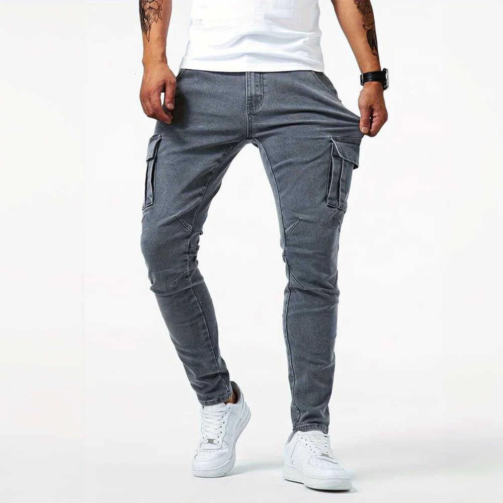 MAX - Cargo stretch Jeans