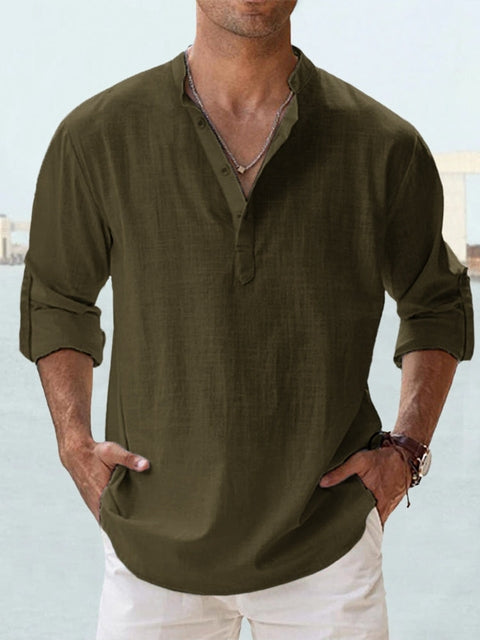 rafello™ | Casual Linen Shirt